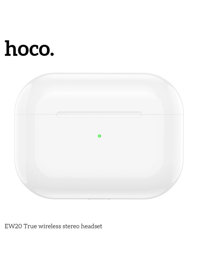 هوكو. سماعة أذن لاسلكية حقيقية EW20 (بيضاء) - Image 2