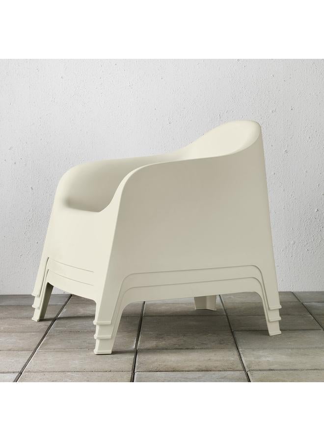 Zaboon Armchair, Outdoor, Beige - Image 4