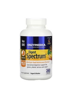 Digest Spectrum Complete Food Intolerance Formula 240 Capsules