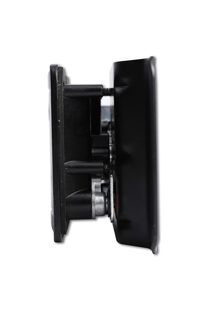 Leisure Locks RV Travel Trailer Entry Door Lock Polar Black Paddle Deadbolt - Image 5