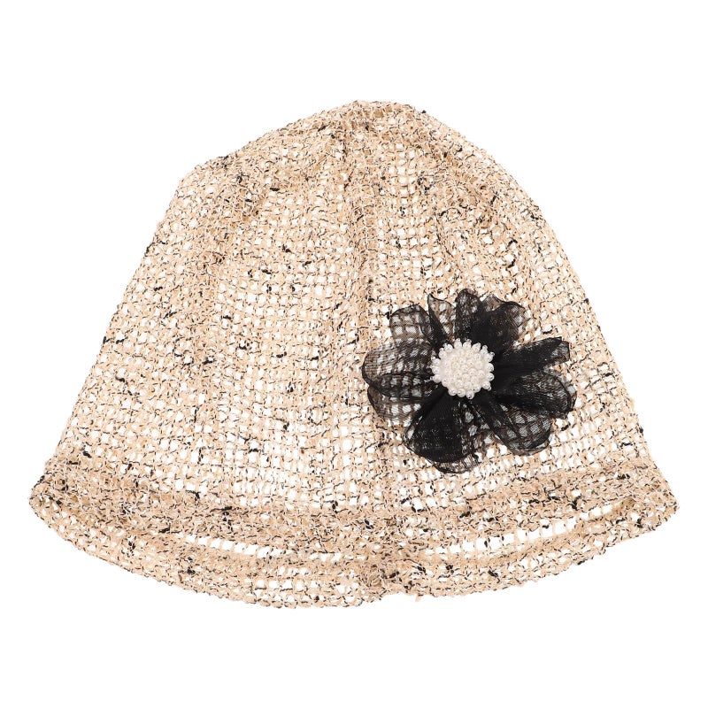 SOIMISS Womens Breathable Mesh Beanie Summer Lace Design Thin Skull Cap Multi Color - Image 2