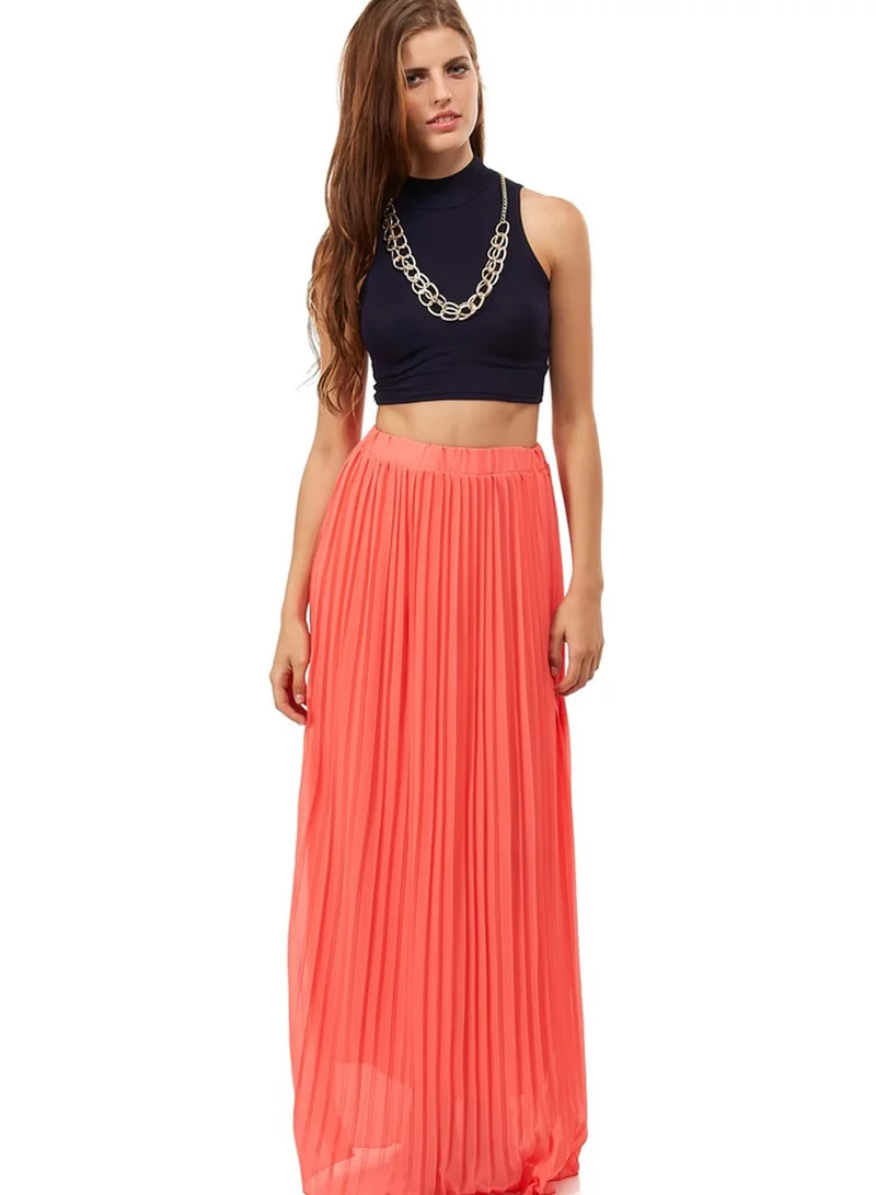 Club L Chiffon Maxi Skirt