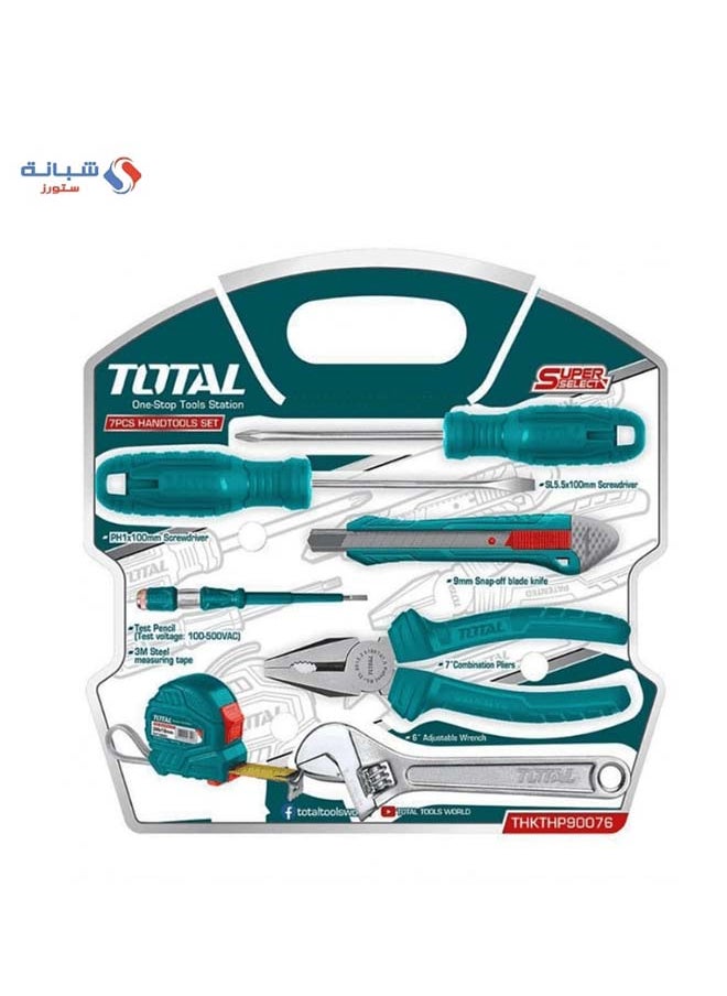 TOTAL Hand Tool Set 7 Pieces 