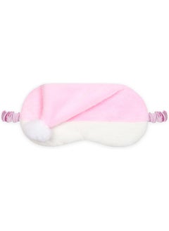 iscream iscream Bright Holiday Satin-Lined Embroidered Fleece Sleep Mask - Ol' St. Nick 