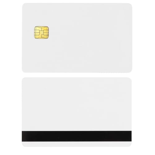 CAETOUNG J3R180 JCOP4180K Java Smart Card Replace J2A040 Chip Java Jcop Cards UNFUSED J3R180 Java Chip Cards with 2 Track 84mm HICO Magnetic Stripe 3Pack - Image 1