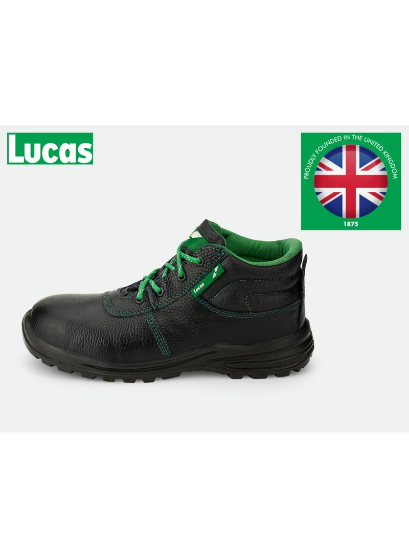 لوكاس يسرنا أن نقدم لكم أحذية لوكاس للسلامة - تجدون في المرفق مواصفات أحدث إضافة إلى خط أحذية السلامة عالية الأداء لدينا، والذي طورته لوكاس، العلامة التجارية البريطانية الشهيرة التي تحتفل بفخر بمرور 150 عامًا على التميز الهندسي في عام 2025.  بإرثها العريق المبني على الثقة والابتكار، صُممت أحذية لوكاس للسلامة لتوفير الراحة والحماية والمتانة في بيئات العمل الأكثر تطلبًا - مثالية لقطاعات مثل البناء والتصنيع والخدمات اللوجستية والسيارات.  لماذا تختار أحذية لوكاس للسلامة؟  • إرث بريطاني عريق يمتد لـ 150 عامًا - جودة موثوقة منذ عام 1875  • ميزات أمان متقدمة - أحذية لوكاس للسلامة مزودة بأغطية أصابع فولاذية ومقاومة للانزلاق  • راحة استثنائية - حذاء لوكاس للسلامة الصناعية بتصميم مريح مع مواد تسمح بمرور الهواء  • متانة مثبتة - أحذية لوكاس للسلامة للرجال والنساء مصممة لأداء يدوم طويلًا - Image 2
