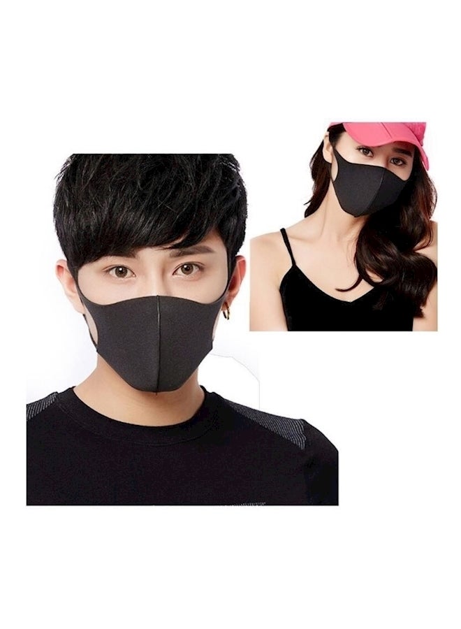 MASA 3D Anti-Allergic Mouth Respiratory Mask Black - Image 2