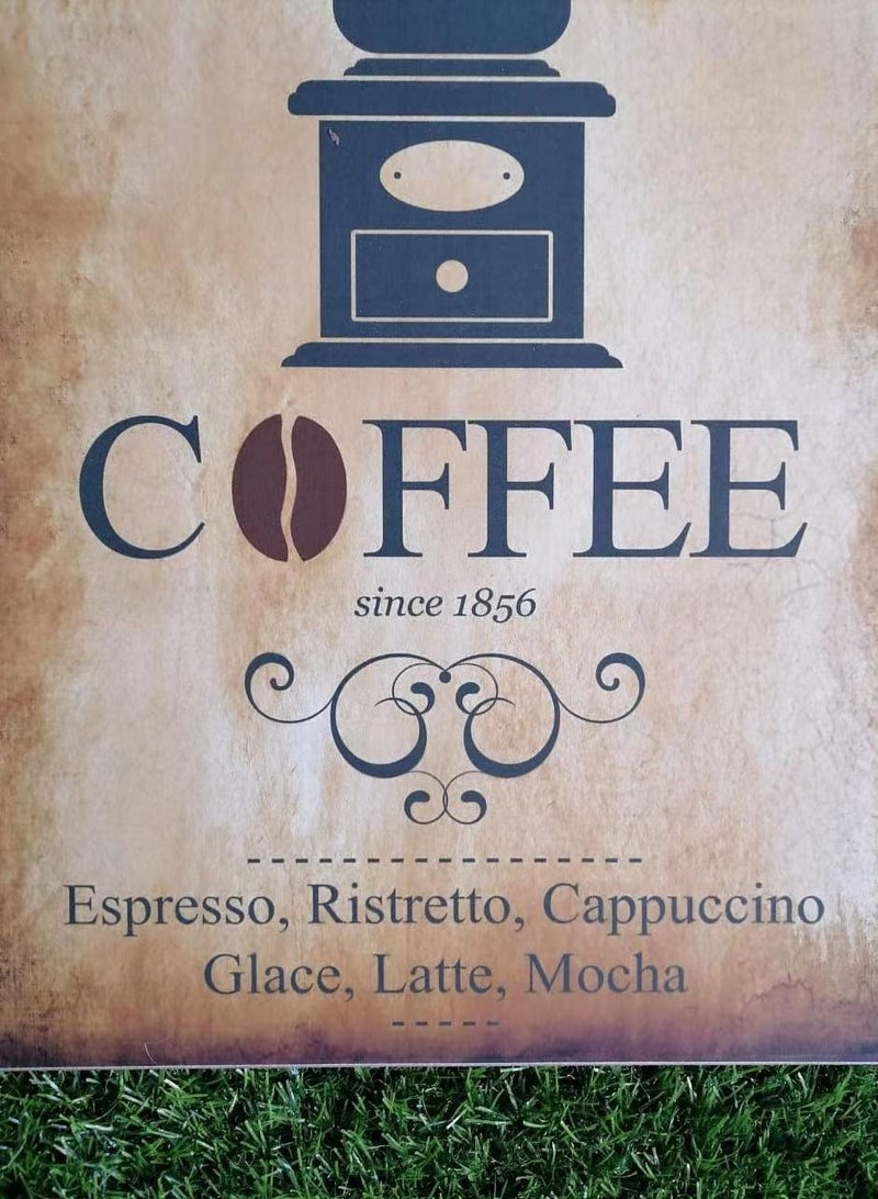 FFD Wall Hanging Wooden Coffee Frame 30x40x2 - Image 4