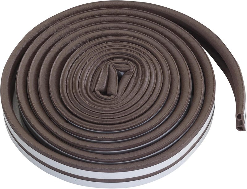 M-D Building Products Subzero Weather-strip, 17 Ft Length, 3/8 In Width, 7/32 In Thickness, EPDM Rubber, Brown - Image 5