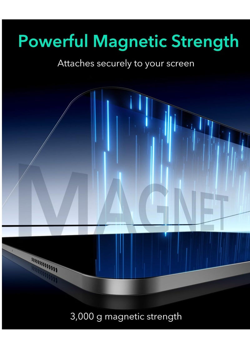 1Pcs Paper-Feel Magnetic Screen Protector for IPad Pro 11" M4 (5th Gen 2024) Write and Draw Like on Paper Detachable and Reusable Compatible with Tempered Film Anti-Glare - Image 4