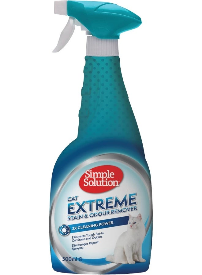Simple Solution Simple Solution Extreme Cat Stain Odour Remover, White, 500 Ml - Image 1
