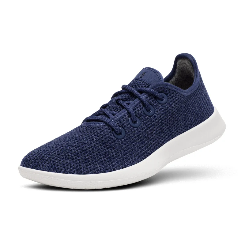 Allbirds  Men's Tree Runner - Hazy Indigo (Blizzard Sole) for Men | Best Price UAE