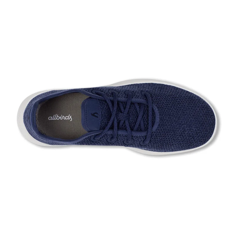 Allbirds  Men's Tree Runner - Hazy Indigo (Blizzard Sole) for Men | Best Price UAE