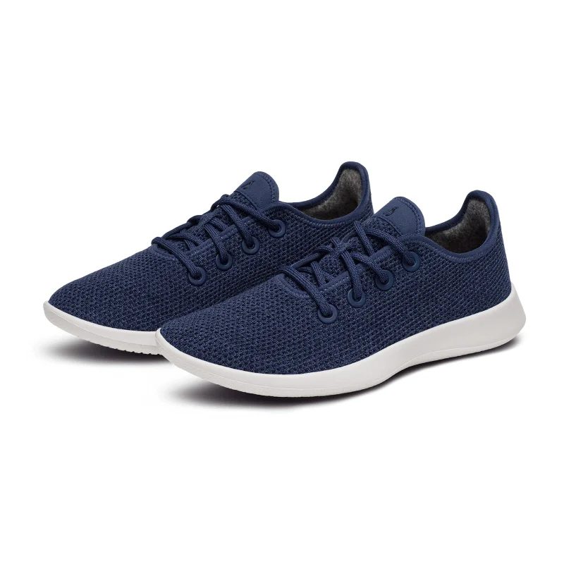 Allbirds  Men's Tree Runner - Hazy Indigo (Blizzard Sole) for Men | Best Price UAE