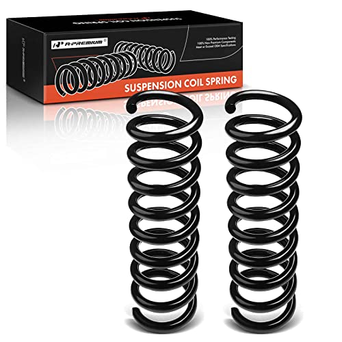 A-Premium 2Pcs Rear Suspension Coil Spring Set Compatible with Hyundai Sonata 2011-2014 & Kia Optima 2011-2015 2.0L 2.4L, Driver and Passenger Side, Replace# 553502T030, 553504C014 - Image 1