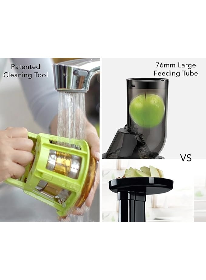 Kuvings Kuvings B1700 Juicer slow-rotating masticating technology, 3-in-1 multi-function for juice, smoothie and sorbet 100% natural juices, smoothies, and nut milks  - Image 2