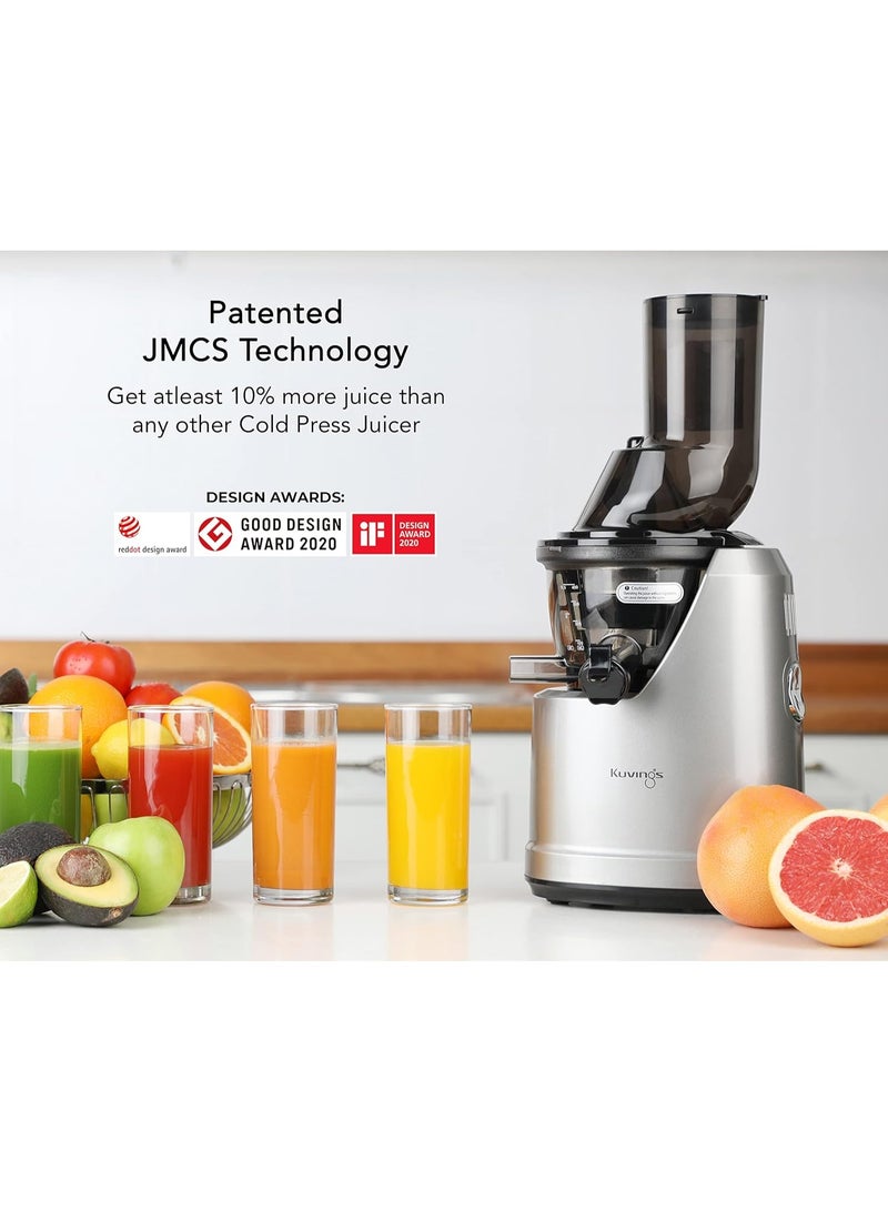 Kuvings Kuvings B1700 Juicer slow-rotating masticating technology, 3-in-1 multi-function for juice, smoothie and sorbet 100% natural juices, smoothies, and nut milks  - Image 3