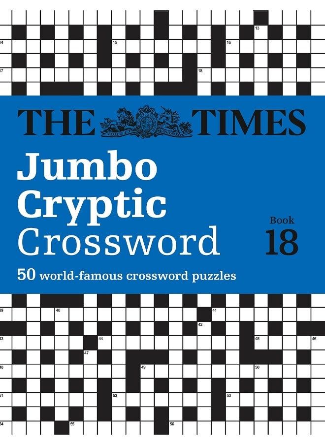 The Times Jumbo Cryptic Crossword Book 18: The World’s Most Challenging Cryptic Crossword  - Image 1