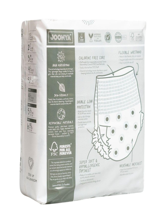 Joonya Pull-Up Pants Baby Diapers, Size 5 XL (24-37 lb) - 1 Bag of 23 - NonToxic, Eco-Friendly, Ultra Slim, Overnight Use - Made in Denmark - Image 2