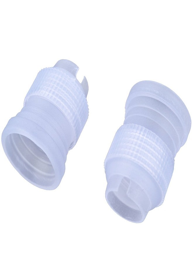 BronaGrand 10pcs Plastic Standard Couplers Pipe Tip Coupler Cake Decorating Couplers for Icing Nozzles,White - Image 4