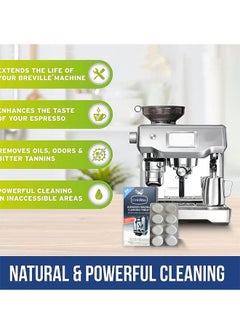 oradess Machine Cleaning Tablet 8 Count Professional Espresso Machine Cleaner Descaling Tablets for Coffee Machines, Steam Ovens, Ovens, Ranges  - Image 3