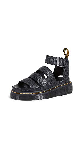 Dr Martens Dr. Martens Women's Clarissa II Quad Sandals, Black, 6 Medium US - Image 1