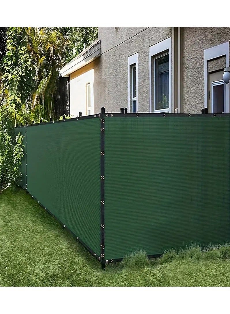 Generic Garden Fence Privacy Screen - 1 x 3 Meter Mesh Barrier, Green - Ideal for Privacy, Wind Control, and Sun Shade  - Image 1
