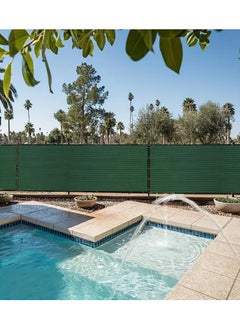 Generic Garden Fence Privacy Screen - 1 x 3 Meter Mesh Barrier, Green - Ideal for Privacy, Wind Control, and Sun Shade  - Image 3