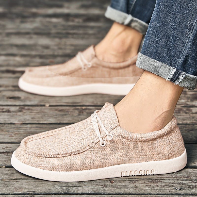 2025 Tourism Xiyin Independent Station Pinduoduo Shoes Large Size Linen Canvas Shoes - Image 3