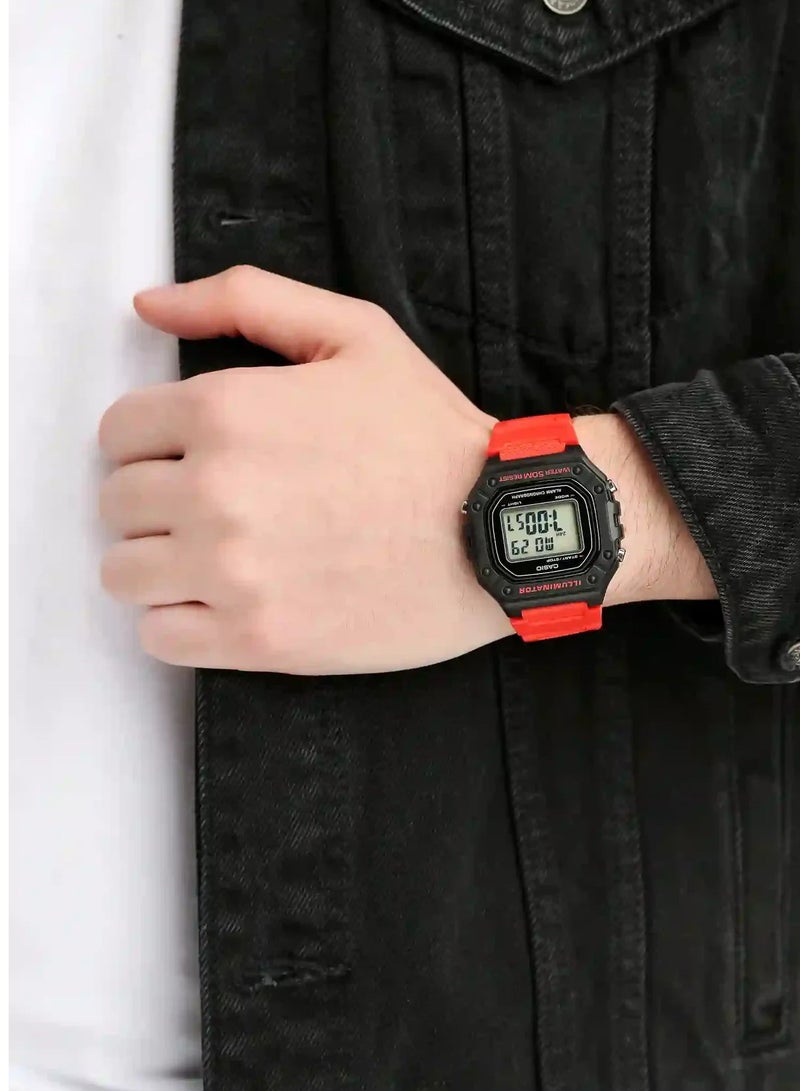 كاسيو W-218H-4BVDF ساعة كاسيو - Image 5