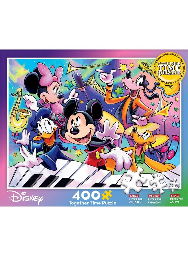 Ceaco Disney Together Time Collection Fab Five Music Concert 400 Piece Jigsaw Puzzle - Image 3