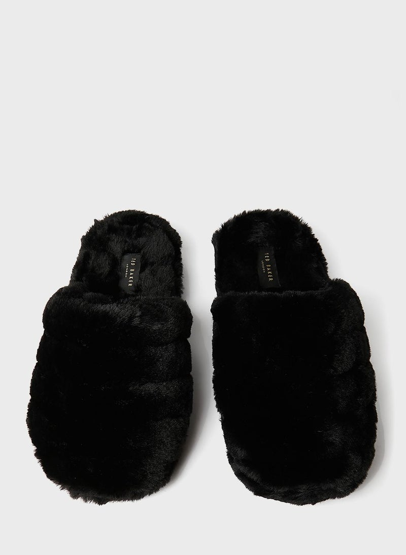 Ted Baker Lopsey Faux Fur Mule Slipper  - Image 2