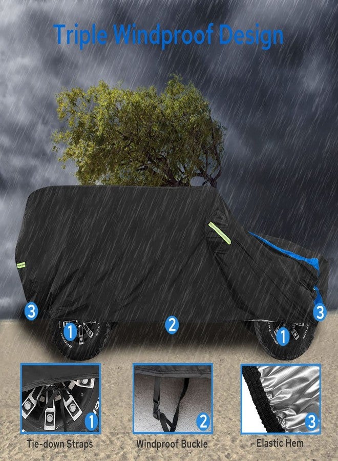 Avecrew Truck Cover Waterproof, All Weather for Truck Cover for Automobiles, Pickup Truck Cover Rain Snow UV Dust Protection(210"-230") - Image 3