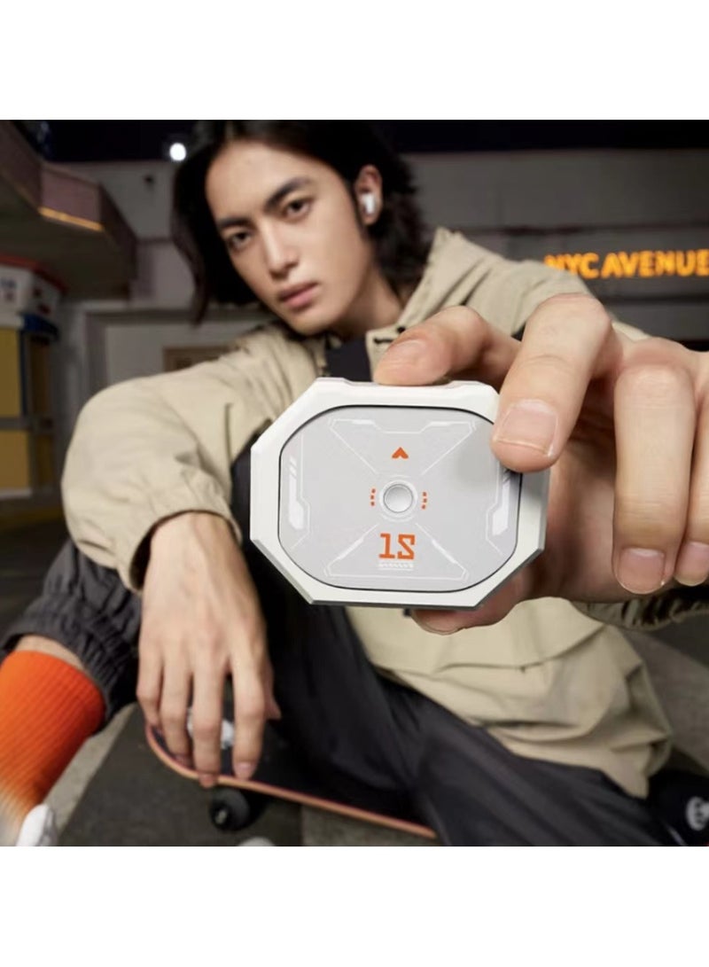 Meizu (MEIZU noise cancelling headphones 35dB hybrid noise reduction 30h ultra-long battery life e-sports low latency mode HiFi high-fidelity sound quality wireless Bluetooth headphones - Image 2