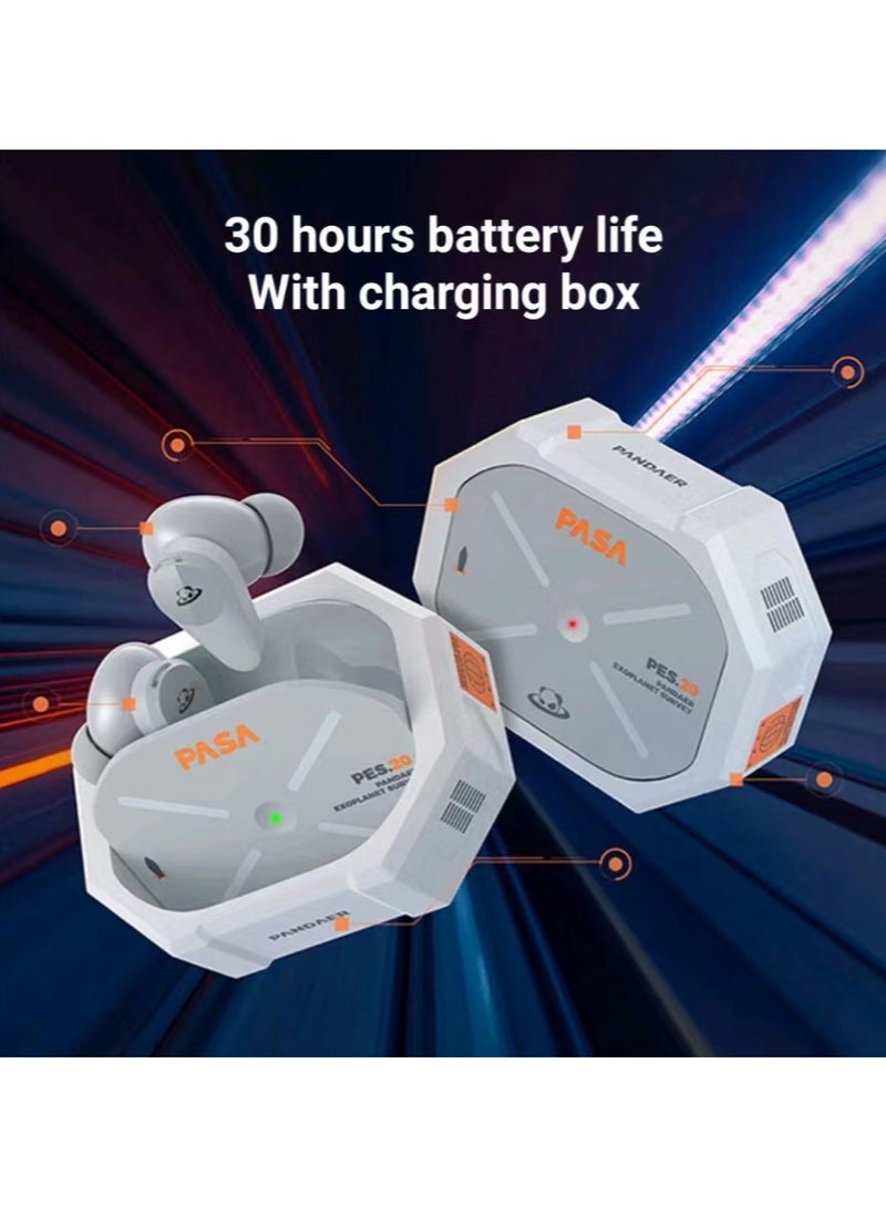 Meizu (MEIZU noise cancelling headphones 35dB hybrid noise reduction 30h ultra-long battery life e-sports low latency mode HiFi high-fidelity sound quality wireless Bluetooth headphones - Image 4