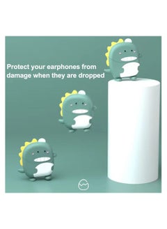 KASTWAVE Silicone Case Compatible with Huawei Freebuds 5, Cute Funny Cartoon Shockproof Soft Silica Gel Cover Protective Cases, Wireless Earbuds Shell with Anti-Lost Carabiner  - Image 5