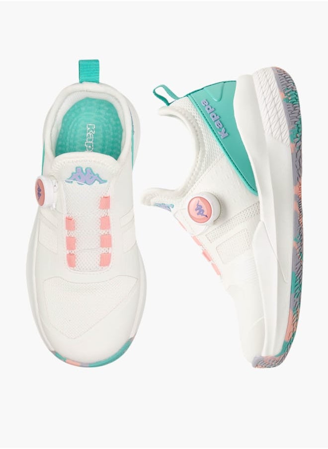 Kappa Girls Colourblock Sports Shoes With Rotating Buckle  - Image 2