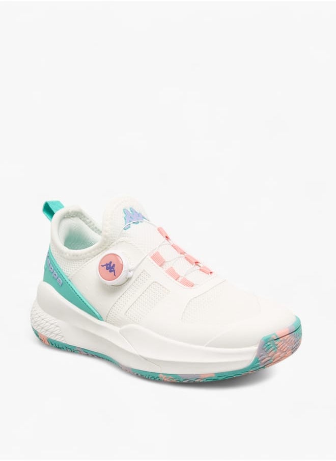 Kappa Girls Colourblock Sports Shoes With Rotating Buckle  - Image 1