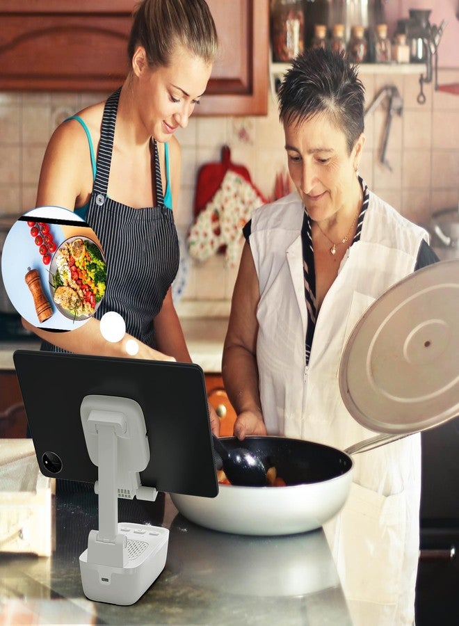 كوميزو هدايا للرجال والنساء، من الزوجة، حامل هاتف محمول مقاوم للماء بمعيار IPX7 مع مكبر صوت بلوتوث، مكبر صوت للهاتف أثناء الاستحمام بتصميم مانع للانزلاق مع صوت ستيريو عالي الدقة، متوافق مع أي هاتف ذكي/جهاز لوحي - Image 5