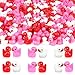 DERAYEE 150PCS Valentines Mini Resin Ducks Bulk Tiny Resin Ducks Figurines Red Pink White Mini Duck Miniature for Valentines Day Party Favors Dollhouse Garden Decorations DIY Craft - Image 2