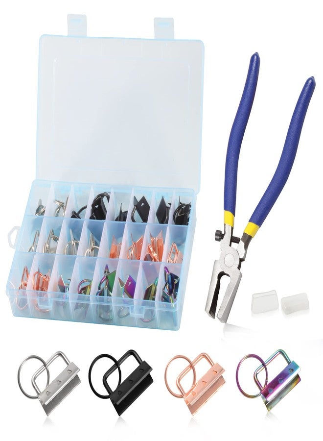 مجموعة أدوات كماشة سلسلة المفاتيح من LEONTOOL، مكونة من 32 قطعة، 1.25 بوصة، 8 بوصات، كماشة زجاجية تعمل مع غطاء مطاطي لحزام المعصم، مشبك حبل سلسلة المفاتيح - Image 1