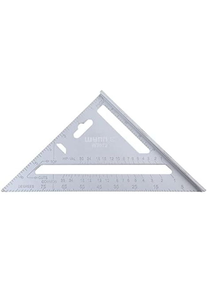 175 ملم مربع سرعة الألومنيوم سبائك حاكم زاوية منقلة للنجارة والخياطة - Image 2