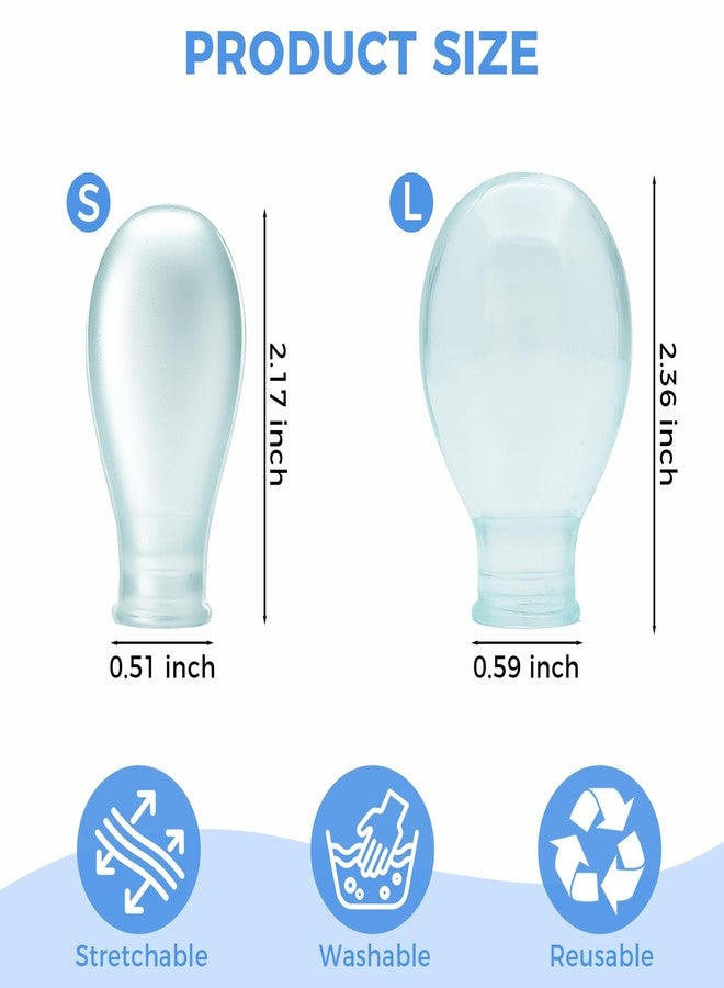 KCMOSGI Waterproof Toe Cover, Finger Waterproof Protectors,Silicone Finger Sleeve & Toe Covers,Durable and Reusable for Bathing, Pedicures, Manicures - Image 2