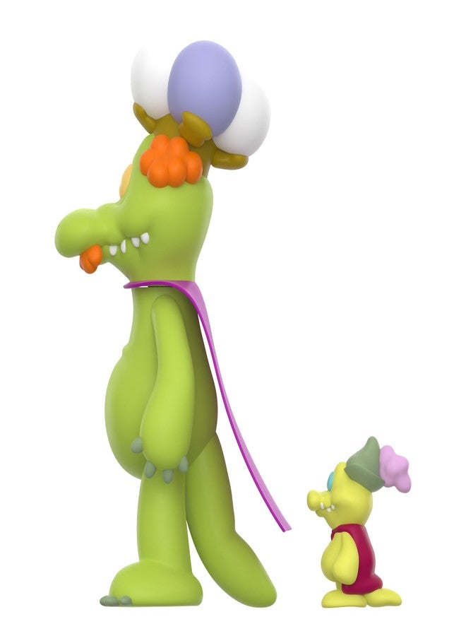 Super7 Sesame Street Reaction Figures Wave 04 - Alligator King Action Figure - Image 4