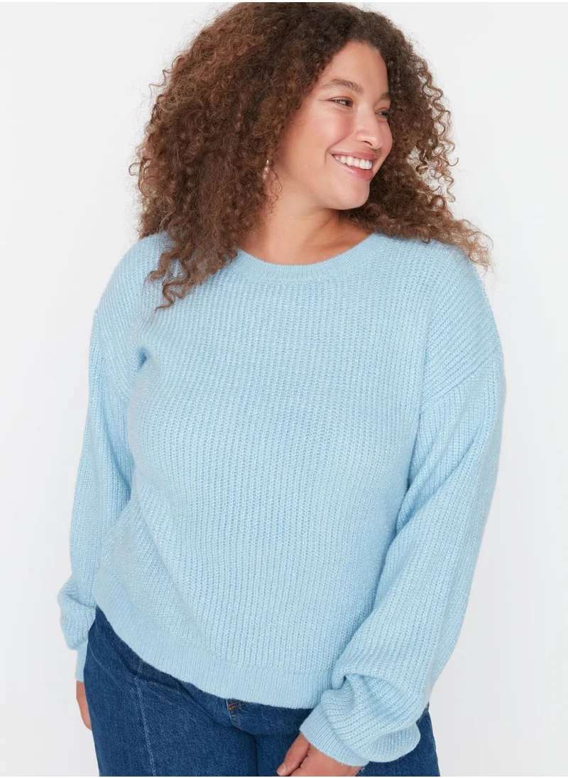 Trendyol Curve Crew Neck Knitted Sweater