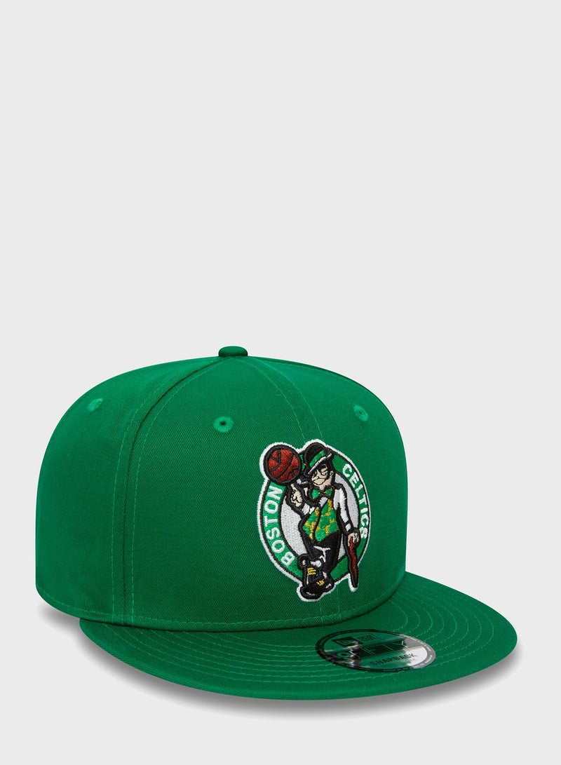 NEW ERA 9Fifty Boston Celtics Rear Logo Cap - Image 4