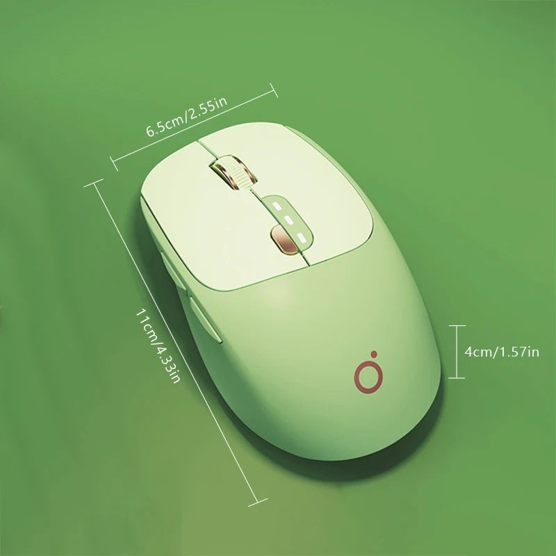 Eweadn ماوس Eweadn Wireless Office Mouse, 1600 Dpi, 2.4G and Bluetooth, Rechargeable, Silent, Type-C, for Home, Gaming, Laptop, Desktop PC - Image 4