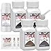 WKTURN Rock Tumbler Grit Set Rock Tumbler Grit Polish Refill 4 Basic Step Tumbling Media Upgrade Step Polishing Ball Beads Brightener Rock Tumbler Set 10 for Any Brand of Rock Polisher - Image 3