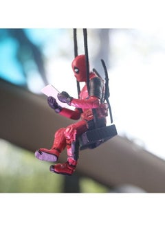 McDou Little Cheap Deadpool Car Decoration Accessories Car Mirror Suspension Accessories  - Image 4
