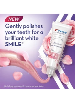 Crest 3D White Whitelock Micropolisher Toothpaste - Rose Extract with Mineral Slat 88ml Pack of 3  - Image 3